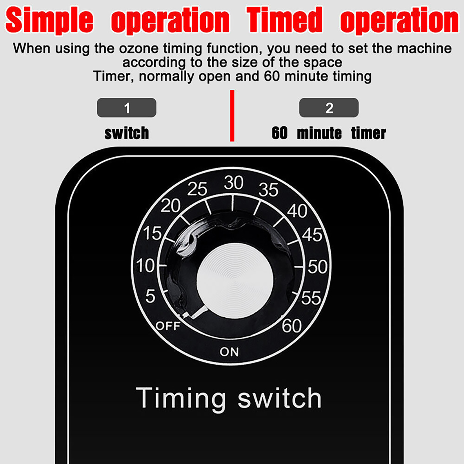 Ozone Generator Portable Ozone - огляд і ціна Commercial Ozone Generator 60G H