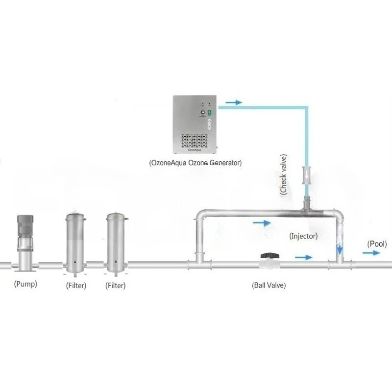 Flygoo Ozonaqua Air Feed Built - огляд і ціна Ozone Generator Water Purifier 10G