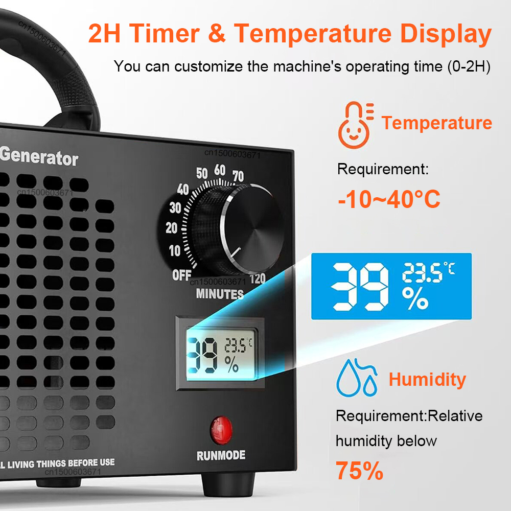 Ozone Generator 60g/h Air Puri - огляд і ціна Commercial Ozone Generator 60G H