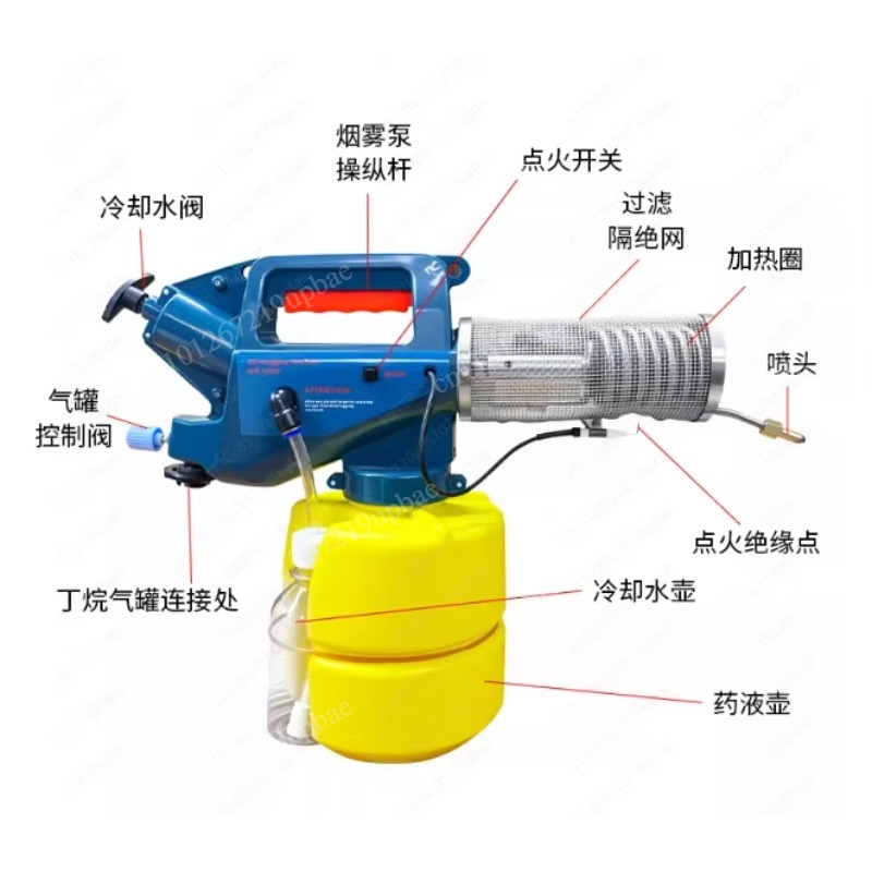 Portable Thermal Fogger, Hot C - огляд і ціна Fogger Machine Thermal Disinfection