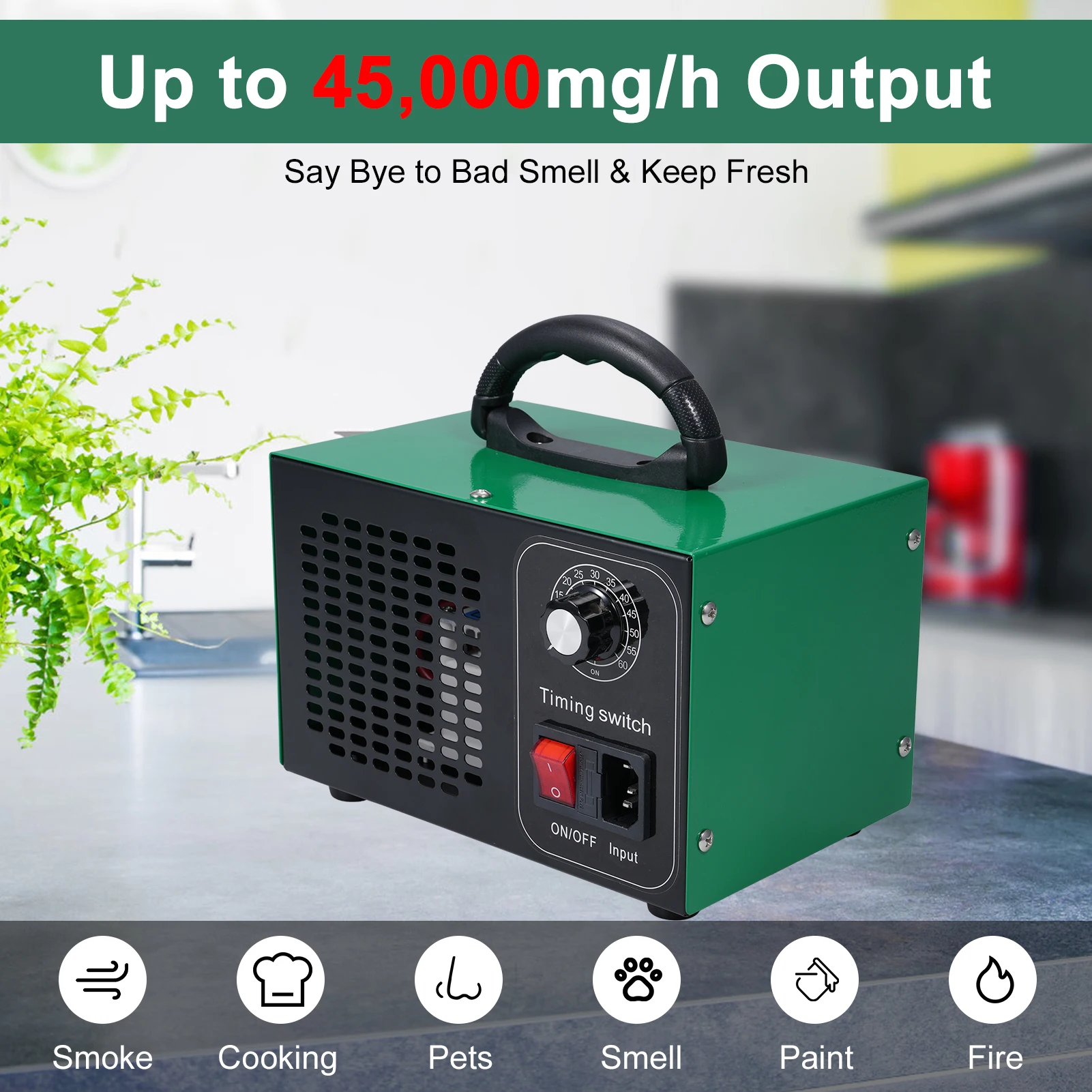 High Capacity Ozone Generator  - огляд і ціна Industrial Ozone Machine Air Purifier