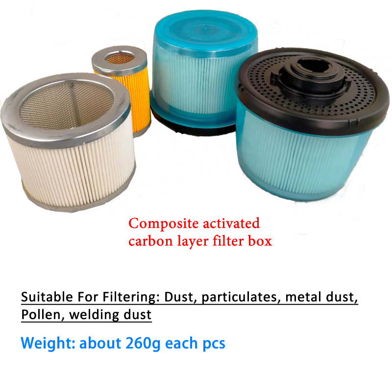 2pcs Composite Activated Carbo - огляд і ціна Activated Carbon Air Filter Canister