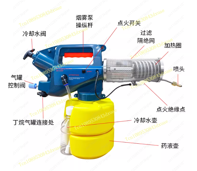 Portable Thermal Fogger Machin - огляд і ціна Fogger Machine Thermal Disinfection