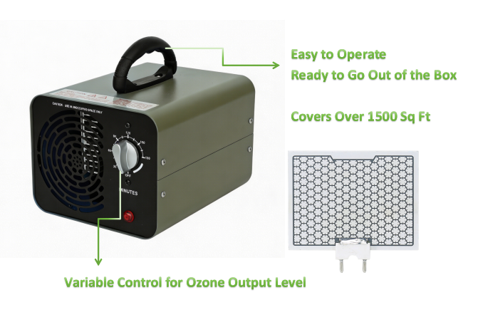 Industrial Ozone Generator 10, - огляд і ціна Smoke Odor Eliminator Machine Car