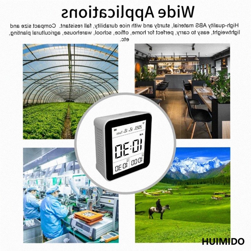 9 in 1 Air Quality Monitor CO2 - огляд і ціна Air Quality Monitor Co2 Pm2.5 Tvoc