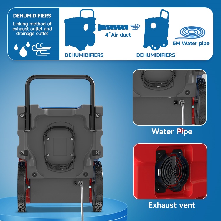 2024 trends TOP SALE 50L/day d - огляд і ціна Commercial Dehumidifier 50L Industrial