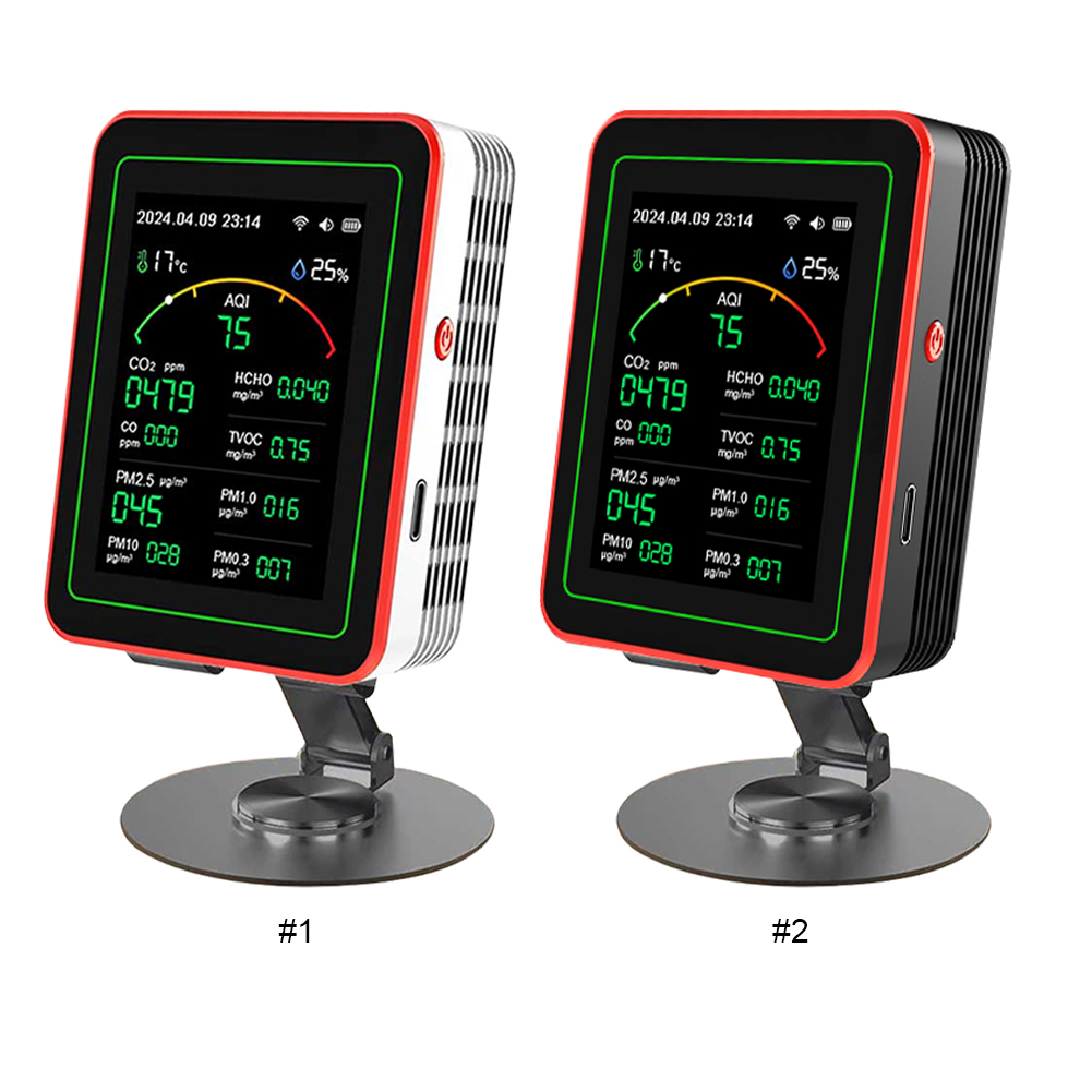 15 In 1 Air Quality Monitor PM - огляд і ціна Air Quality Monitor Co2 Pm2.5 Tvoc