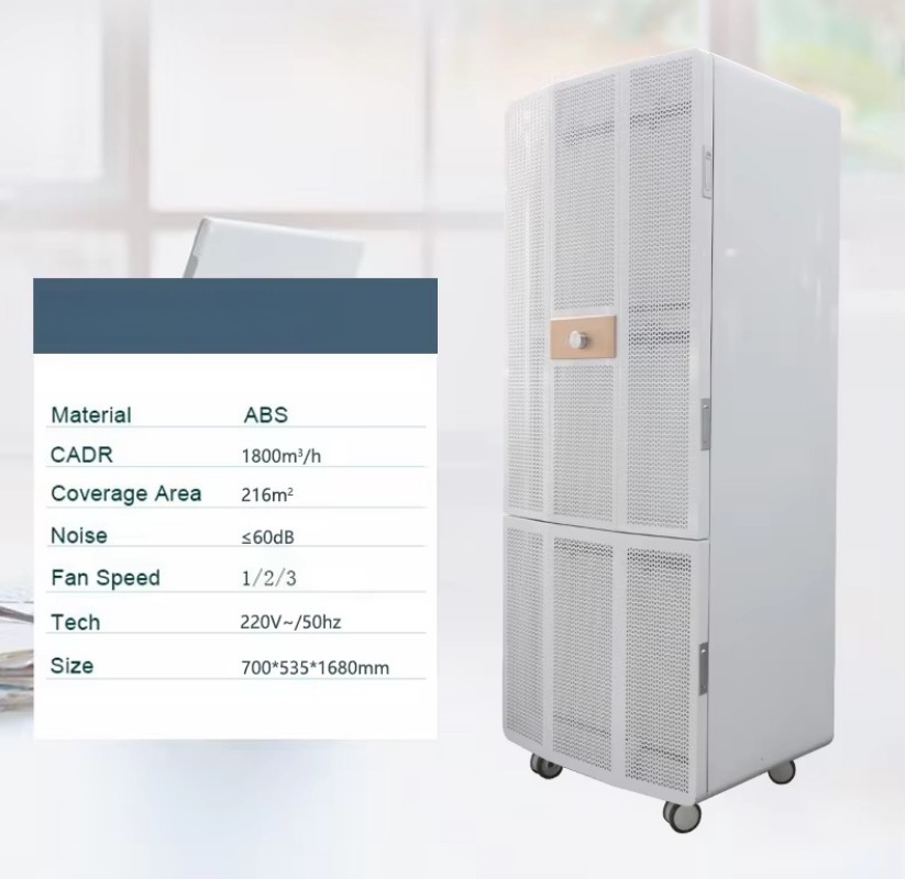 New Arrival Tuya Control Big L - огляд і ціна Hepa Air Purifier Commercial Large Room