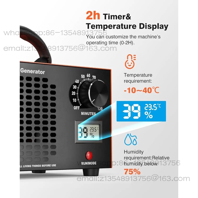 Ozone Generator 60000mg/h Ozon - огляд і ціна Industrial Ozone Machine Air Purifier